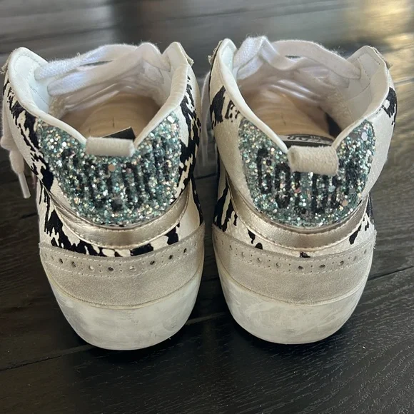 Golden Goose Mid Star Classic suede toe snake leather 38 - Picture 5 of 8
